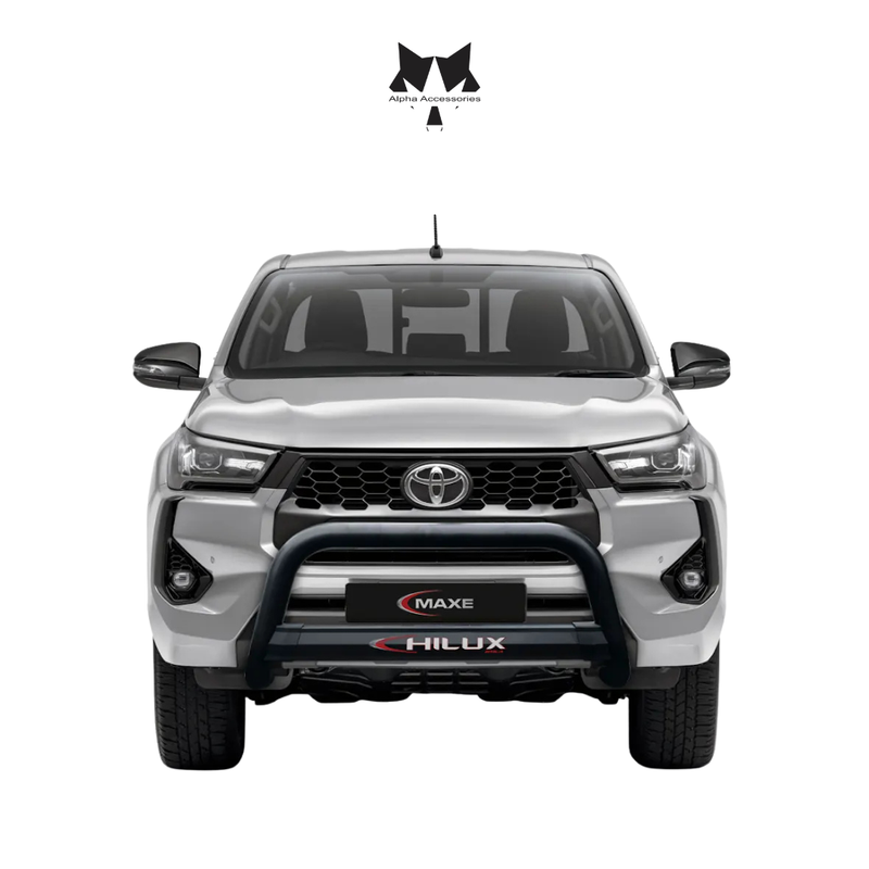 Maxe | Toyota Hilux GD6 2024+ MY2024 PDC Compatible Stainless Steel Nudge Bar