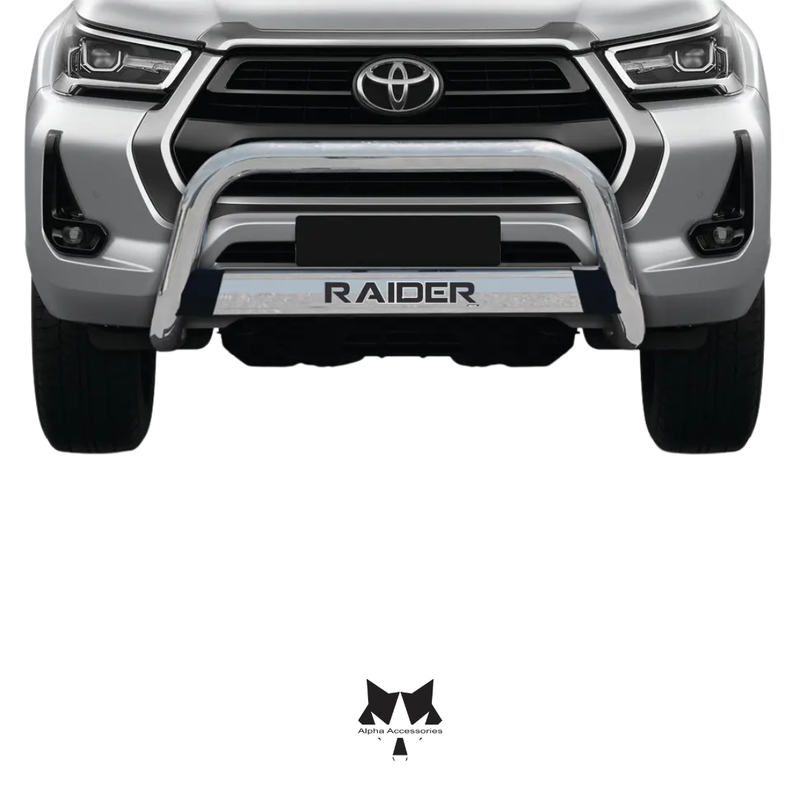 Maxe | Toyota Hilux GD6 2020 - 2024 Stainless Steel Nudge Bar