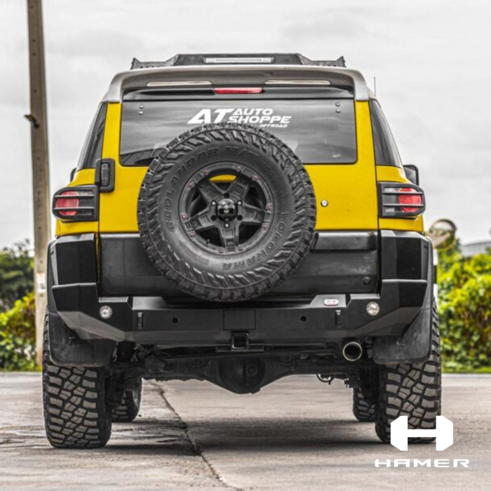 Hamer Rear Bumper Hamer | FJ Cruiser King Series Rear Bumper — Alpha Accessories (Pty) Ltd