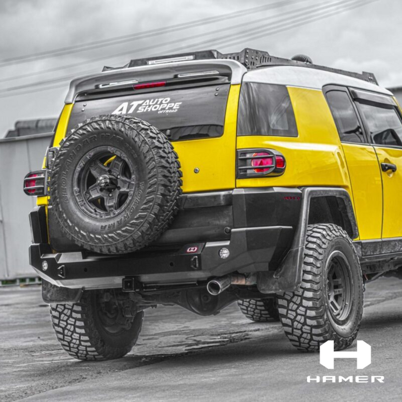 Hamer Rear Bumper Hamer | FJ Cruiser King Series Rear Bumper — Alpha Accessories (Pty) Ltd