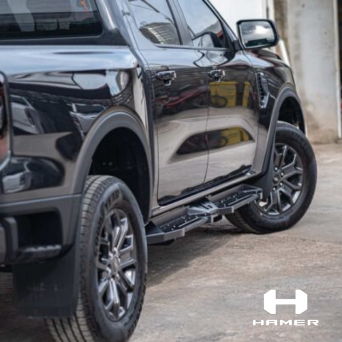 Hamer | Ford Ranger Next Gen Shadow Series Side Steps (2023+)