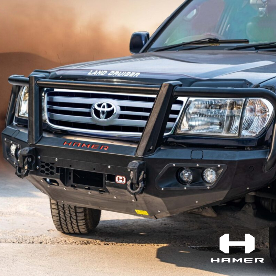 Hamer | Toyota Land Cruiser 100 King Series Plus Front Bumper — Alpha ...
