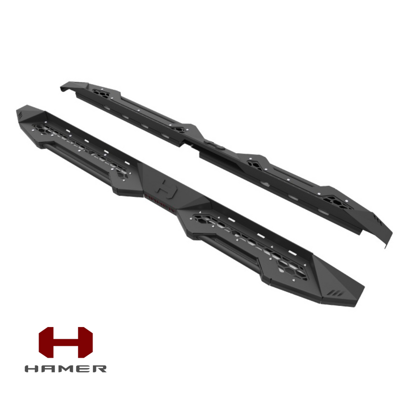 Hamer | Ford Ranger Shadow Series Side Steps (2015–2022)