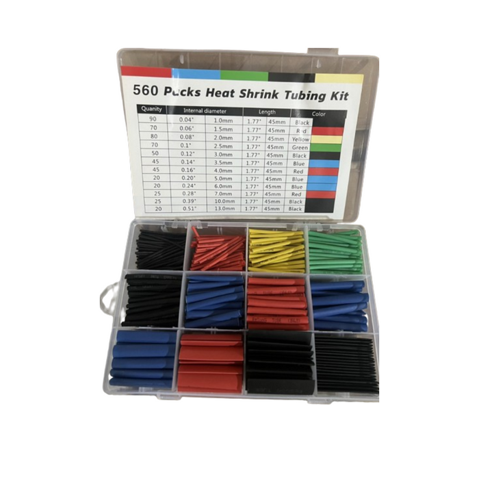 Lumeno | Heat Shrink Sleeve Kit – 560 Pcs