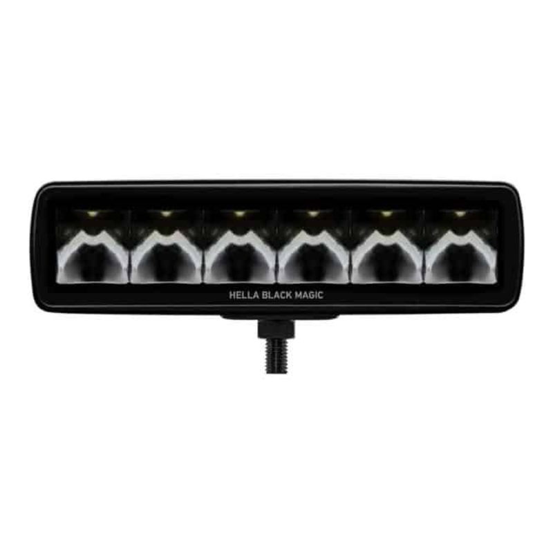 Hella | Black Magic LED Mini Lightbar 6.2' Single (Spot)
