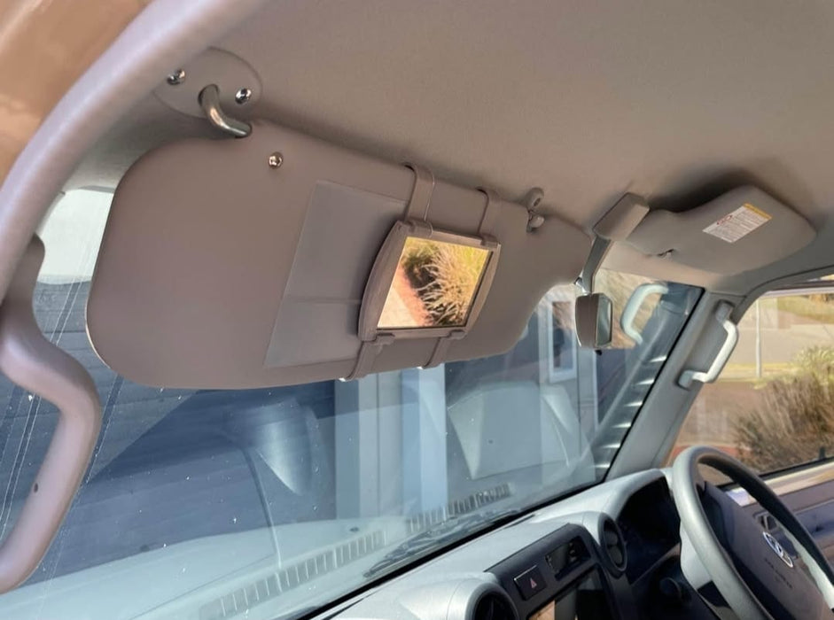 LC 79 Series Passenger side visor mirror