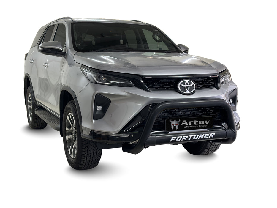 Toyota Fortuner 2016+ Facelift Nudge Bar Black - VX Model