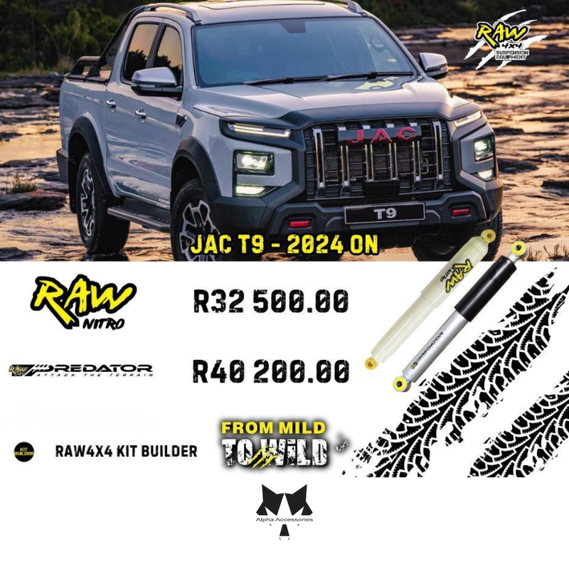 Raw4x4 | JAC T9 2024+ Suspension Upgrade