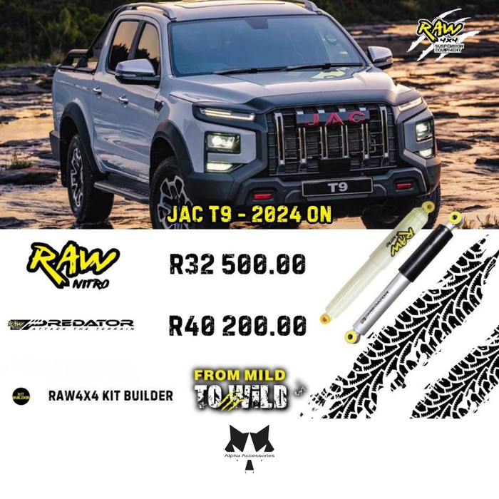 Raw4x4 | JAC T9 2024+ Suspension Upgrade