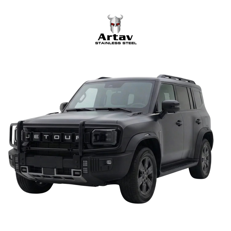 Artav | Jetour T2 Grill Guard w Spotlight Mounts