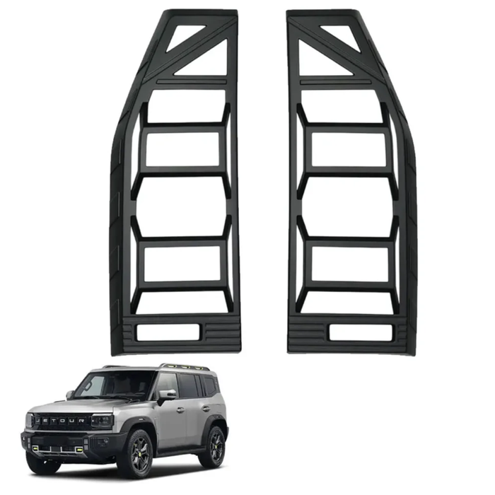 Jetour T2 V2 Taillight Trim Matt Black 2025+
