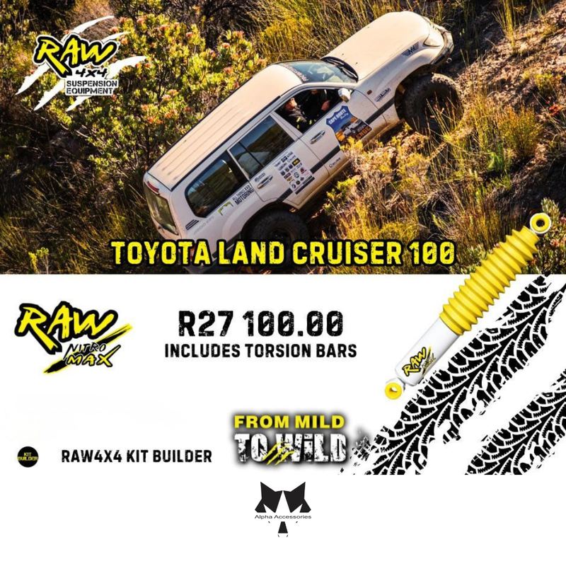Raw4x4 | Toyota Land Cruiser 100 1998 - 2007 Suspension Upgrade