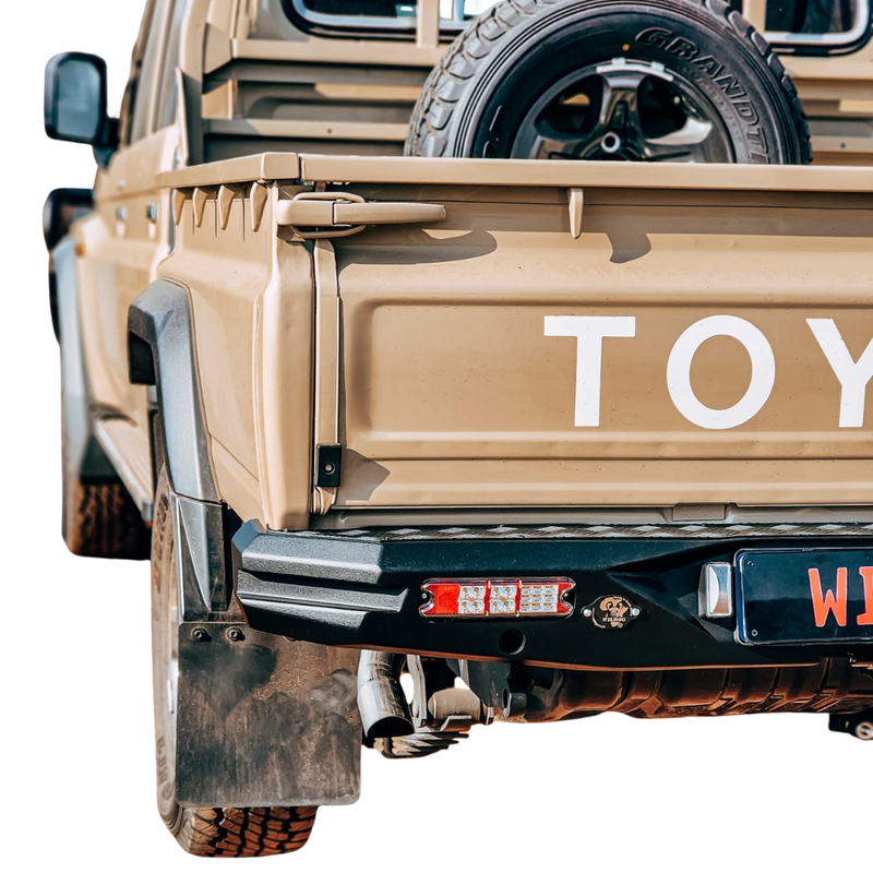 Wildog | Toyota Land Cruiser 76/79 Alpha Rear Bumper Replacement