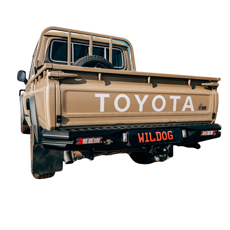 Wildog | Toyota Land Cruiser 76/79 Alpha Rear Bumper Replacement