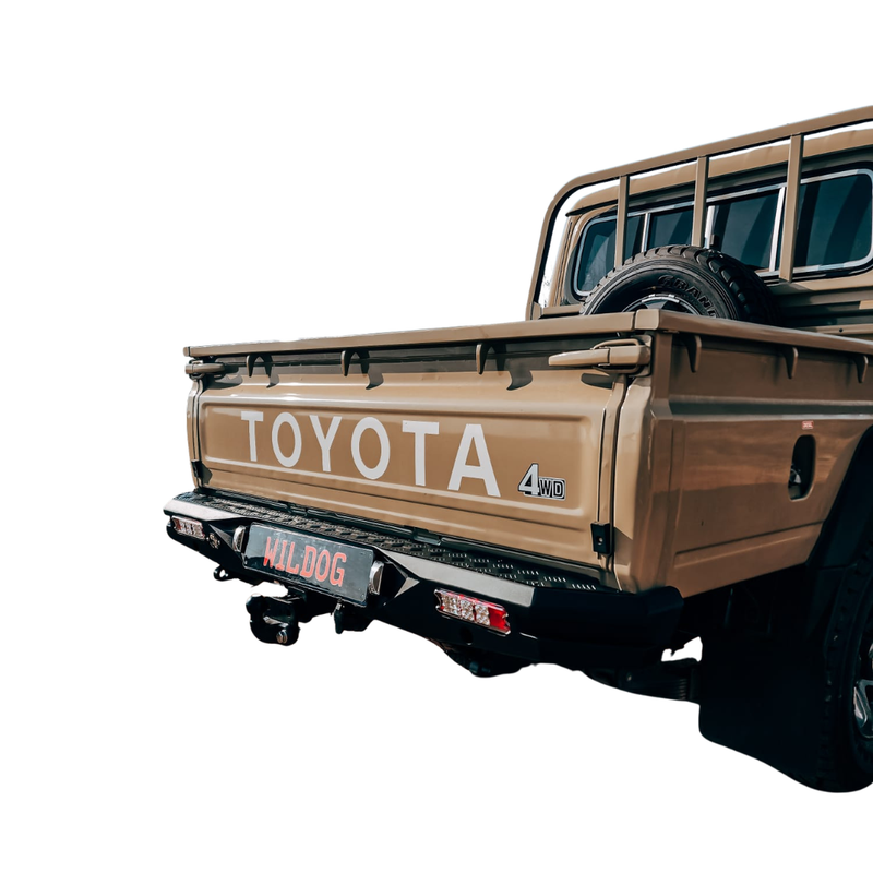 Wildog | Toyota Land Cruiser 76/79 Alpha Rear Bumper Replacement