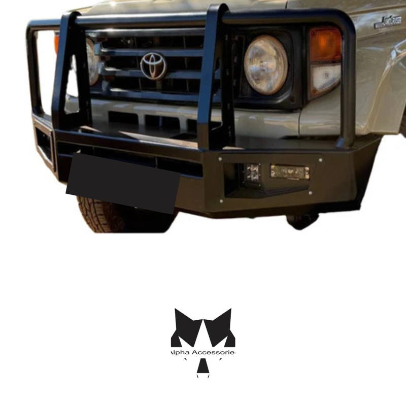 Taaibos | Toyota Landcruiser 70 series (Coil Springs Front) 1994-2007 (Round head lights) | Front Bumper Farm Spec