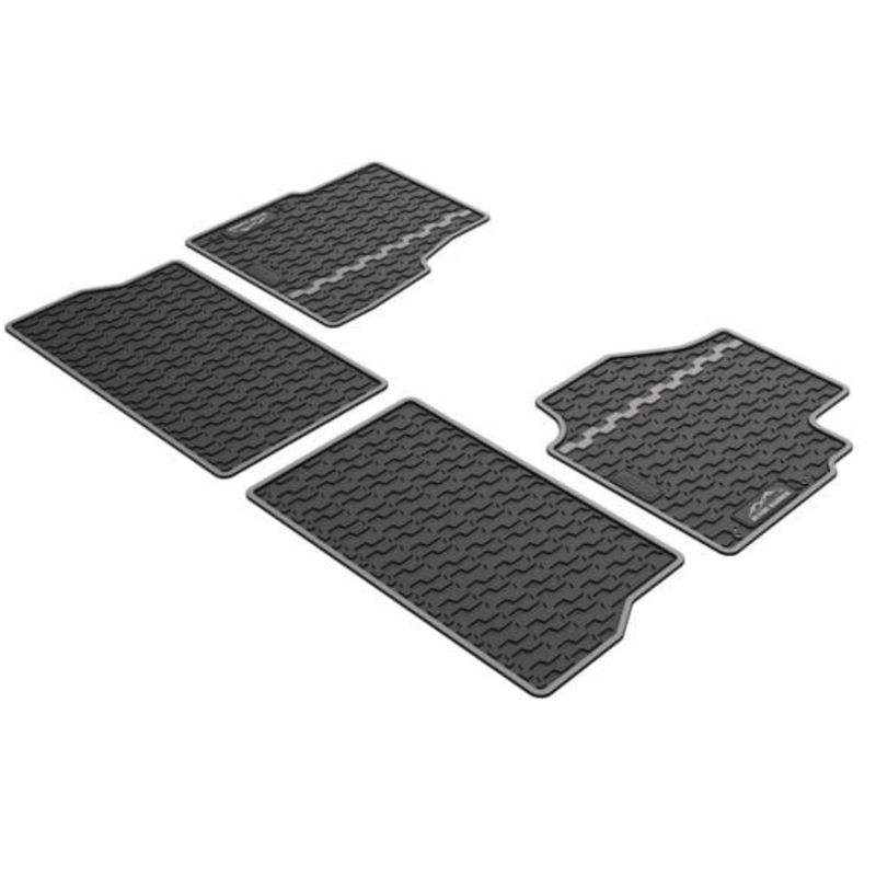 Land Rover Defender 110 Bundu Basher Interior Rubber Mats (Pre 2018)