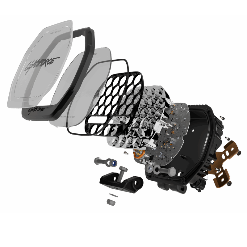 Light Force | Beast 3-Mode LED Driving Light Twin Pack