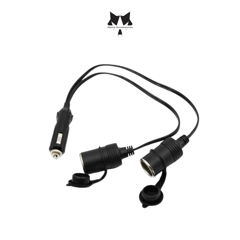 Lumeno | Male Lighter to 2 Female Plugs