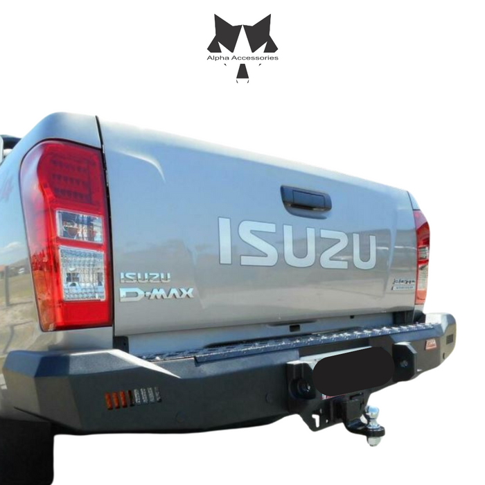 ISUZU 2013–2022 Rocker Rear Replacement Bumper with Towbar