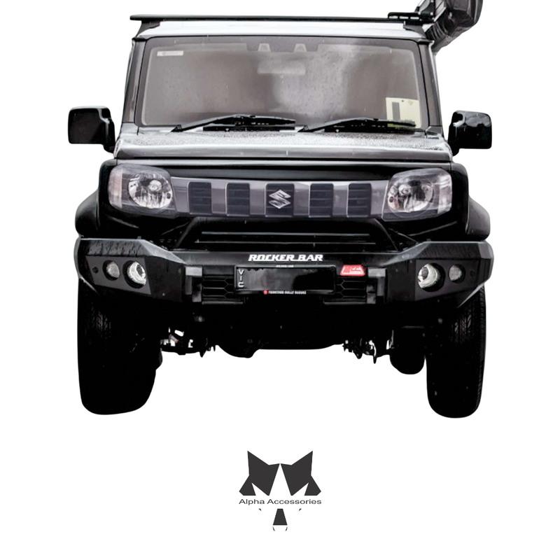 Runva | Suzuki Jimny Gen3 to 2018 Post Type Bumper Replacement Bullbar