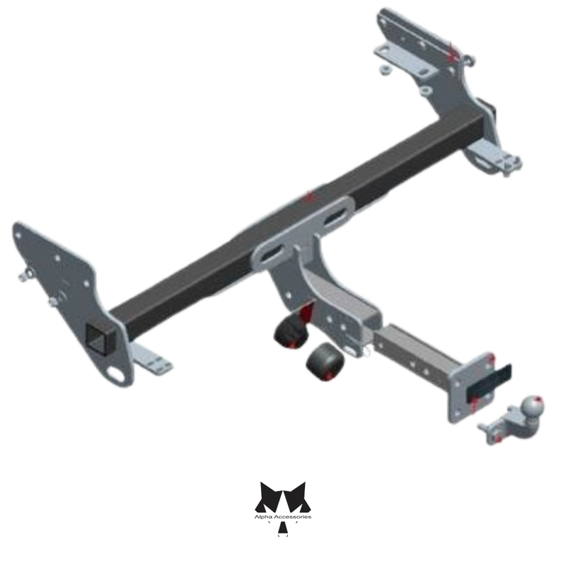 Bosal |  Mitsubishi Triton 2019 UnderBumper Towbar