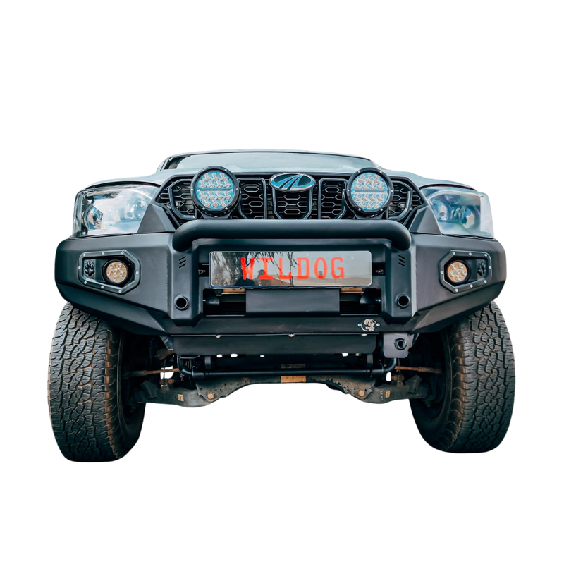 Wildog | Mahindra Pik Up Sports Bar Front Replacement Bumper