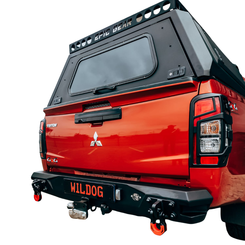 Wildog | Mitsubishi Triton 2019+ Alpha Rear Replacement Bumper