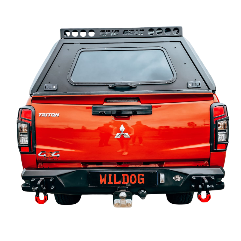 Wildog | Mitsubishi Triton 2019+ Alpha Rear Replacement Bumper