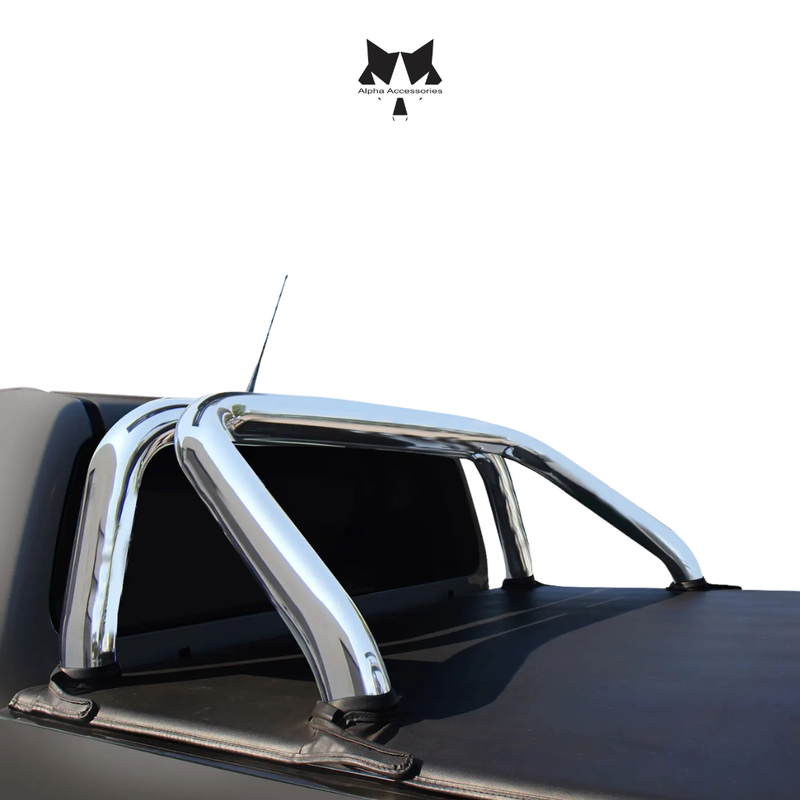 Maxe | Nissan Navara MY2021 Polished Stainless Steel S/C Sportsbar