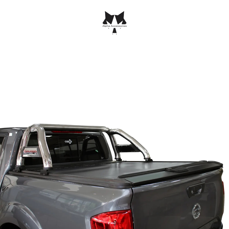 Maxe | Nissan Navara D23 MY2021 S/S D/C MLA Roller Shutter Compatible Sports Bar