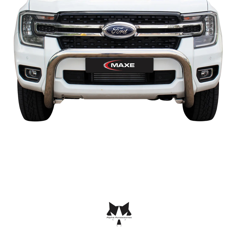 Maxe | MLA Next Gen Ranger P703 Stainless Steel PDC Friendly Fleet Nudge Bar