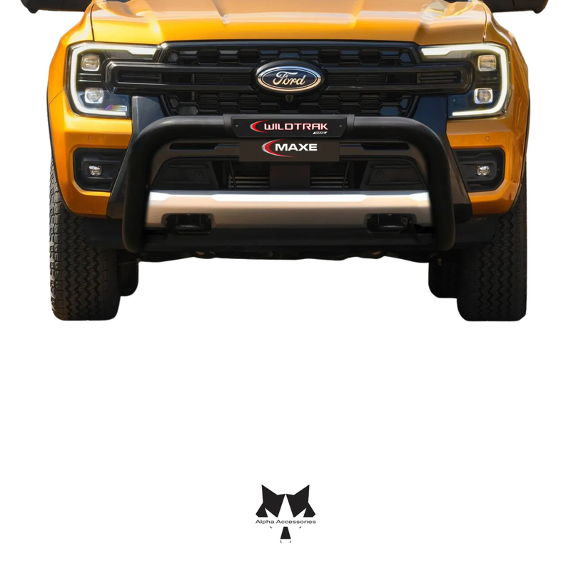 Maxe | Ford Next Gen Ranger 2023+ Wildtrak P703 Stainless Steel PDC Friendly Nudge with PI Cover2023