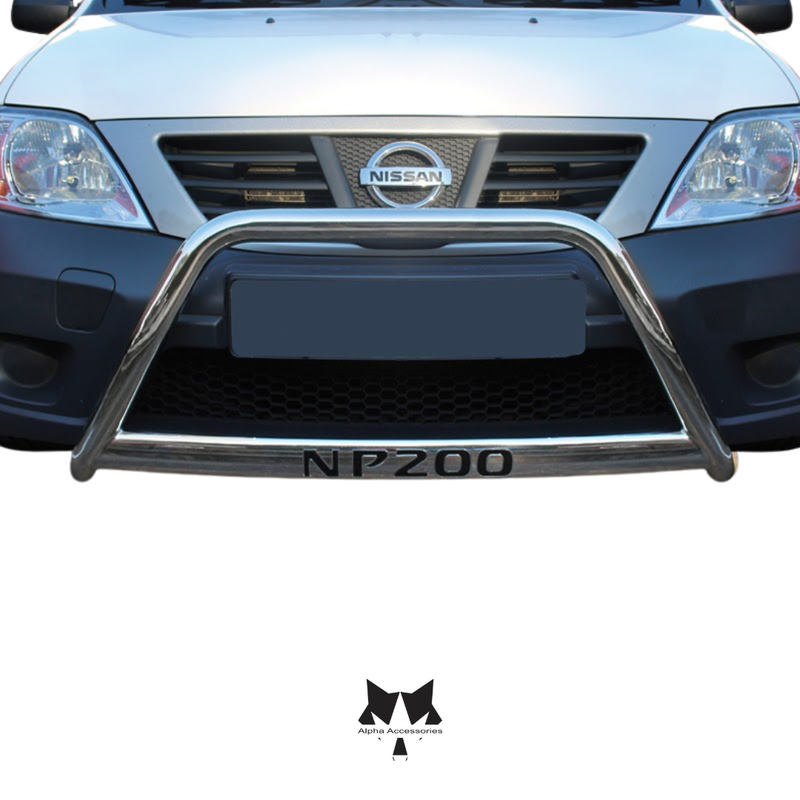 Maxe | Nissan NP200 Stainless Steel Nudge Bar