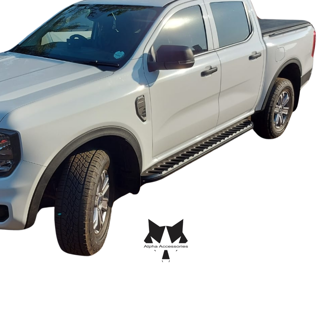 Ford Ranger Running Ford Ranger Next Gen | Running Boards — Alpha Accessories (Pty) Ltd