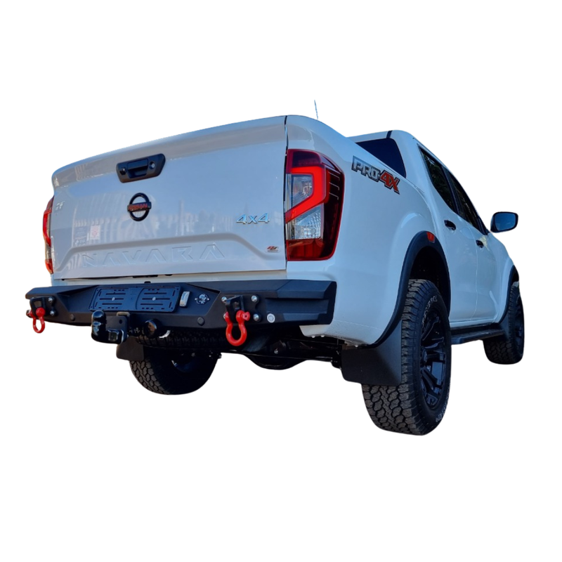 Wildog | Nissan Navara 2021+ Alpha Rear Replacement Bumper (PDC Comp, NOT Radar Comp)