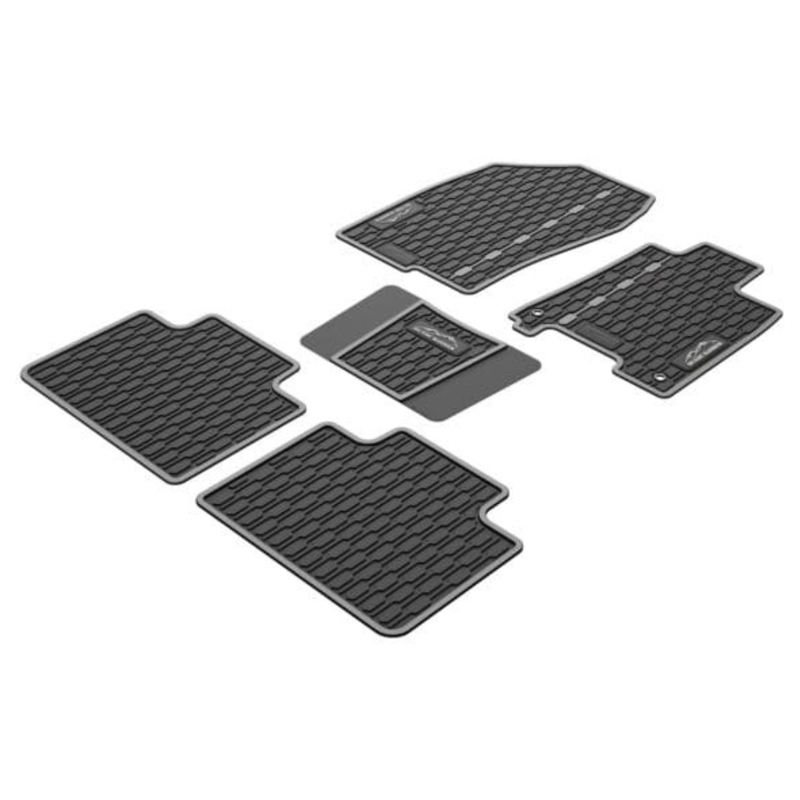 Nissan Navara Bundu Basher Interior Rubber Mats