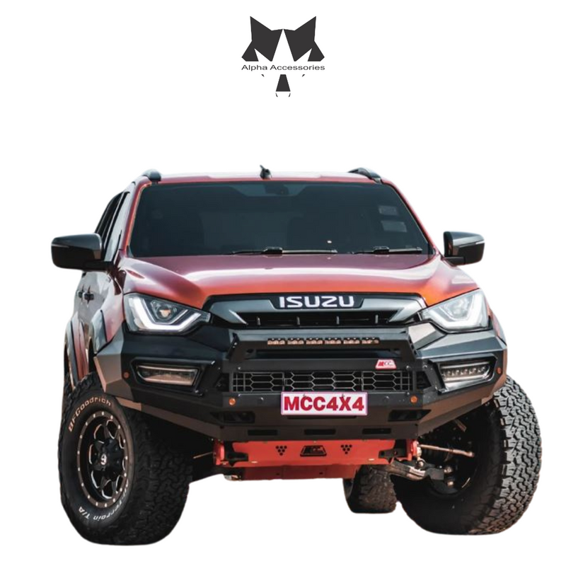 Runva | Isuzu D-MAX GEN 7 2022+ Pegasus Mild Steel Front Low Loop Bumper Replacement Bullbar