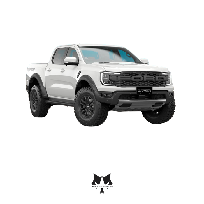 Runva | Ford Ranger Raptor 2023+ Pegasus Mild Steel Front Bumper Replacement Bullbar