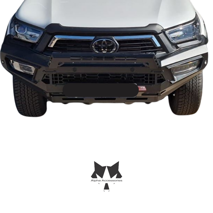 HILUX LEGEND / RAIDER GD6 2020 to Current: Pegasus Mild Steel Front Bumper Replacement Bullbar