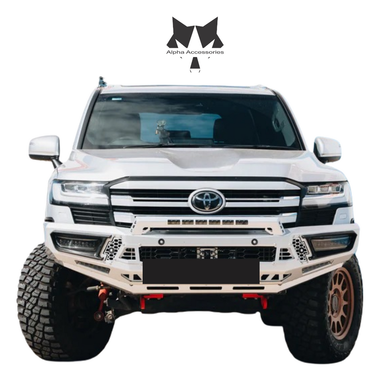 Runva | Toyota Landcruiser 300 Series 2022+ Pegasus Mild Steel Front Bumper Replacement Bullbar
