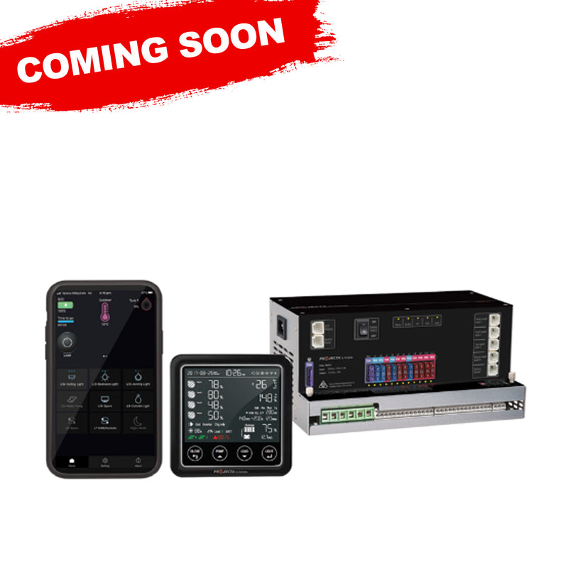 PROJECTA 12V 30A Charger & 35A Power Supply, 30A MPPT Solar Controller, Dimmable Lights BT