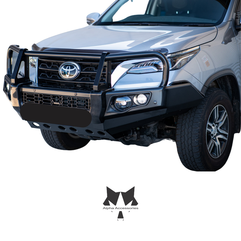 Runva | Toyota Fortuner GD6 2020+ (Incl. 2023 Facelift) Post Type Front Bumper Replacement Bullbar