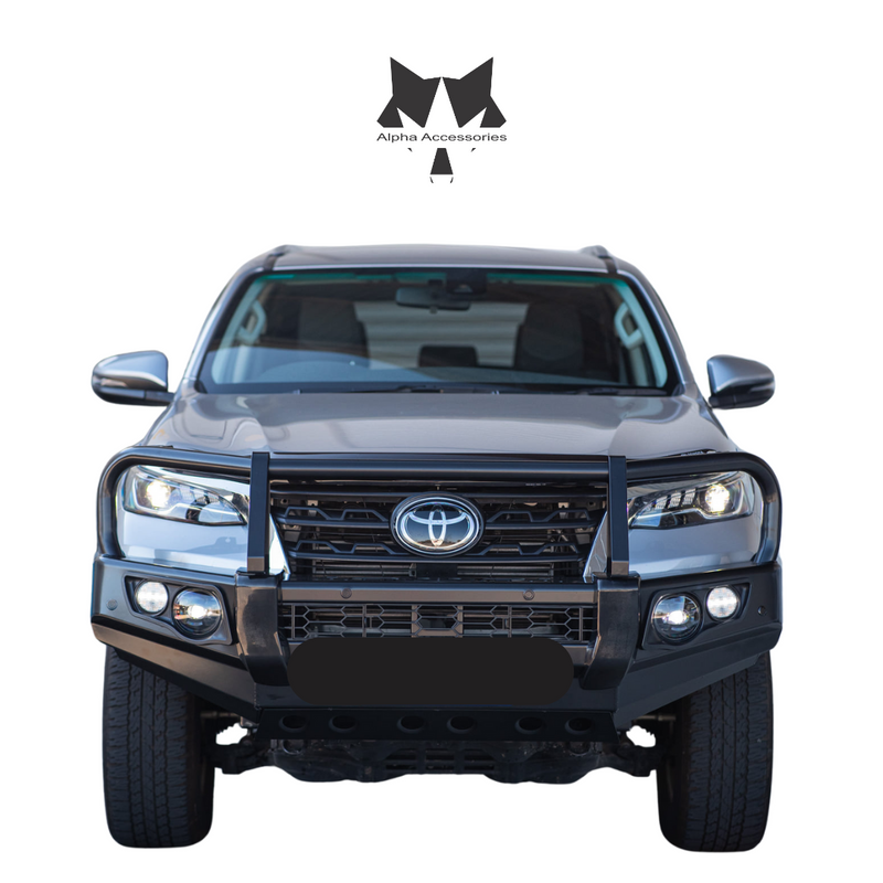 Runva | Toyota Fortuner GD6 2020+ (Incl. 2023 Facelift) Post Type Front Bumper Replacement Bullbar