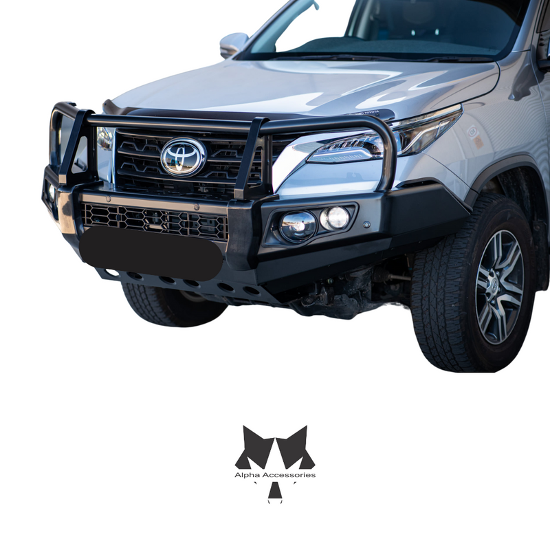 Runva | Toyota Fortuner GD6 2020+ (Incl. 2023 Facelift) Post Type Front Bumper Replacement Bullbar