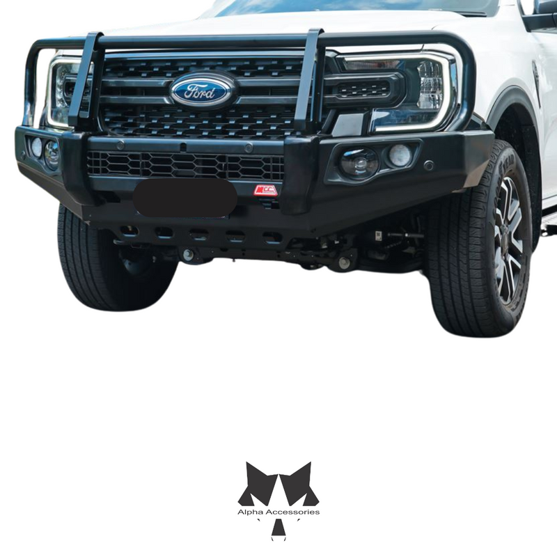 Runva | Ford Ranger T9 & Everest 2023+ Post Type Front Bumper Replacement Bullbar
