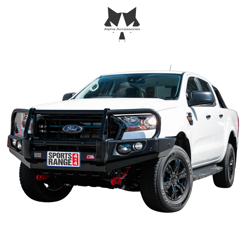 Runva | Ford Ranger T7 & Everest 2016–2023 Post Type Front Bumper Replacement Bullbar