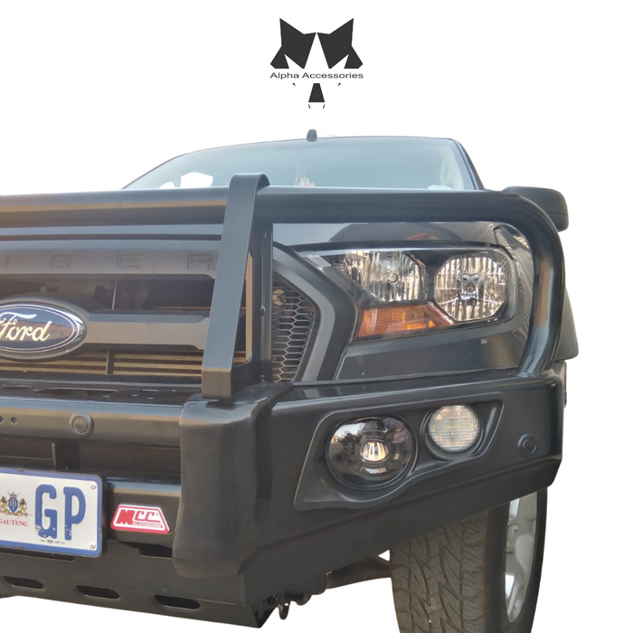 RANGER T7 & Everest 2016–2023: Post Type Front Bumper Replacement Bullbar
