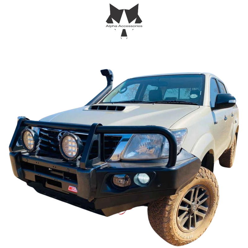 Runva | Toyota Fortuner D4D 2011–2016: Post Type Front Bumper Replacement Bullbar