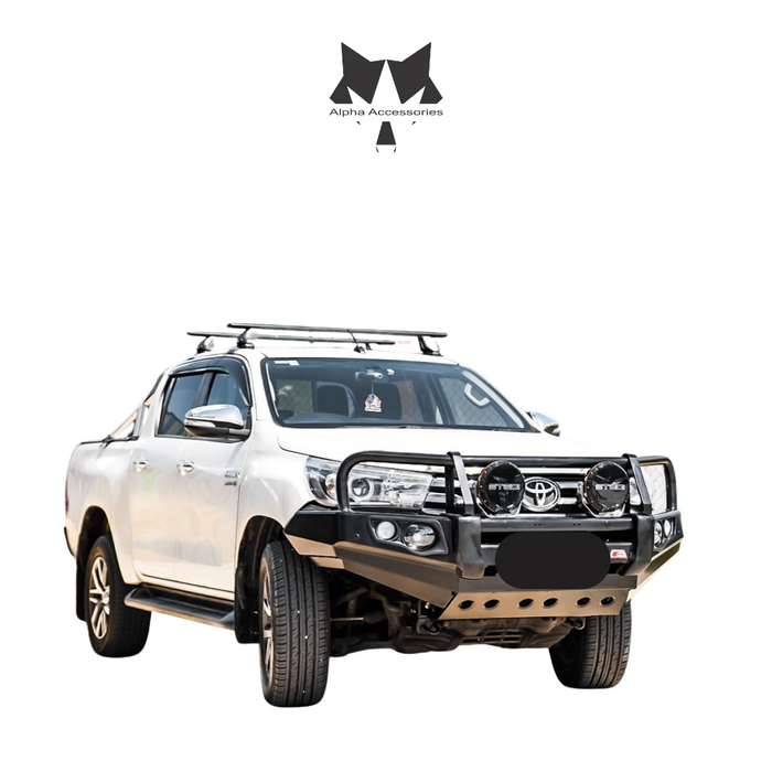 HILUX REVO GD6 2016/2017/2018 – Wide Fender: Post Type Front Bumper Replacement Bullba